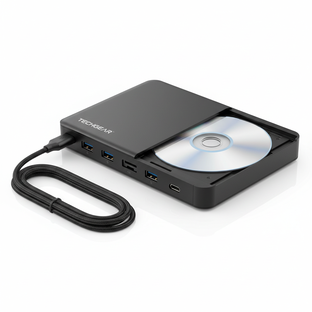 External CD DVD Drive 7in1